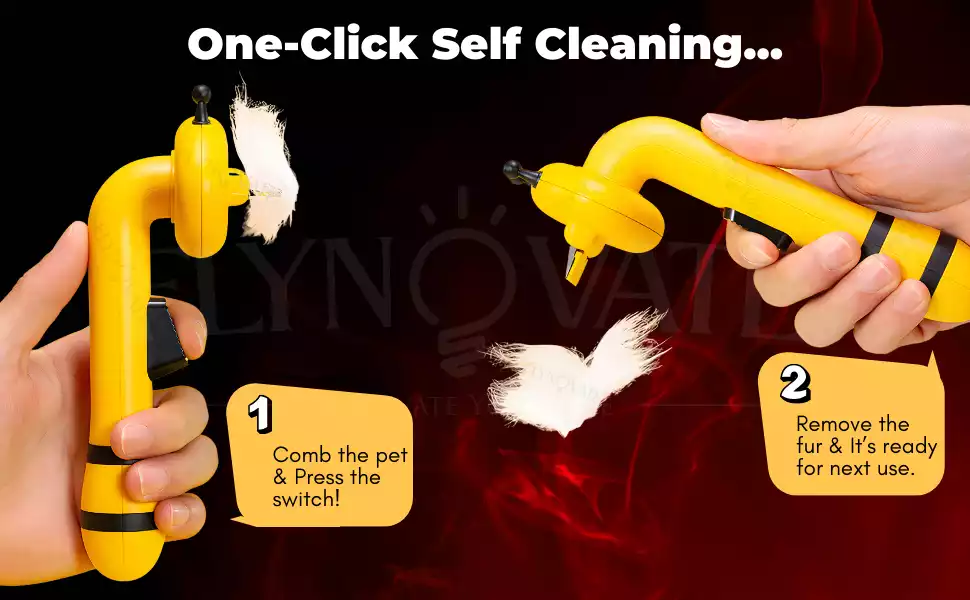 self cleaning brush
